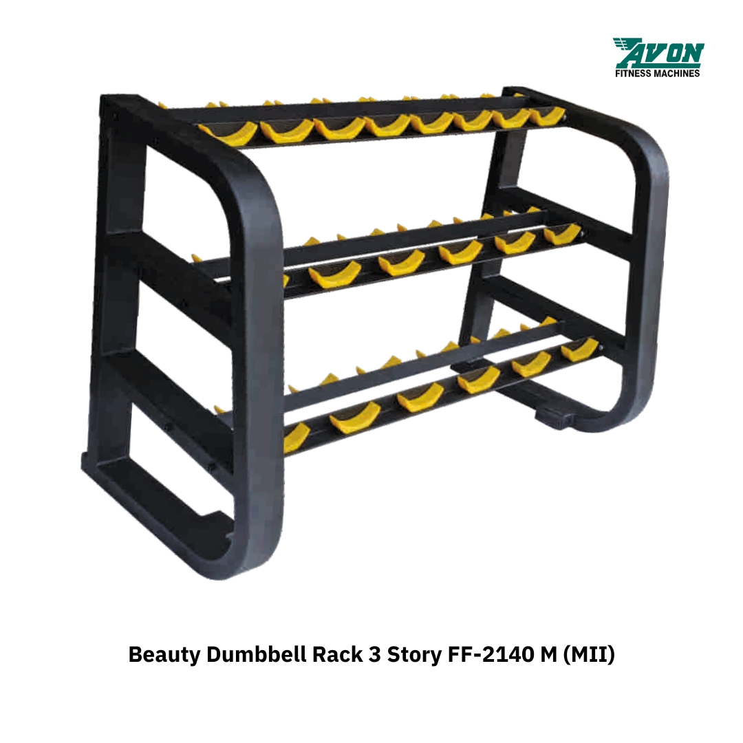 Avon Beauty Dumbbell Rack 3 Story FF-2140 M (MII)